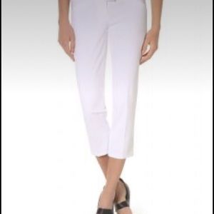 The Limited white capris, size 10.